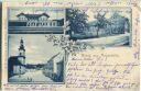 Postkarte - Meuselwitz - Bahnhof - Weinberg