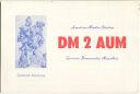QSL - Funkkarte - DM2AUM