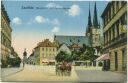 Postkarte - Saalfeld - Marktplatz - Johanniskirche