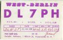 QSL - QTH - Funkkarte - DL7PH - Berlin-Reinickendorf