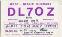QSL - QTH - Funkkarte - DL7OZ - Berlin-Spandau