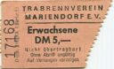 Berlin - Trabrennverein Mariendorf e.V. - Eintrittskarte