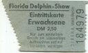 Berlin - Zoo - Florida Delphin-Show - Eintrittskarte
