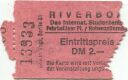 Berlin - Riverboat - Internationales Studentenlokal Ferbelliner Platz/Hohenzollerndamm - Eintrittskarte