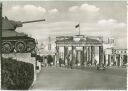 Brandenburger Tor - Panzer - Mercedes - Foto-Ansichtskarte
