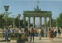 Berlin - Brandenburger Tor von Ostberliner Seite - AK