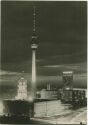 Berlin Rathaus- Fernseh- und UKW-Turm -  Foto-AK