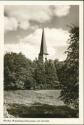 Berlin-Nikolassee - Rehwiese mit Kirche - Foto-AK 50er Jahre