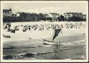 Postkarte - Seebad Ahlbeck - Blick zum Strand