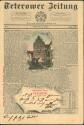 Postkarte - Teterow - Teterower Zeitung