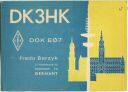 QSL - QTH - Funkkarte - DK3HK - Hamburg