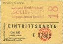 Ortsgruppe Hamburg-Eppendorf - Rad- und Kraftfahrerbund "Solidarität" - Eintrittskarte
