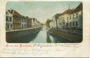 Postkarte - Gruss aus Buxtehude - Ost- und Westfleth