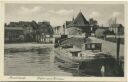 Postkarte - Buxtehude - Hafen und Zwinger