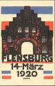 Postkarte - Flensburg - Abstimmung