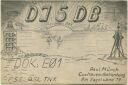 QSL - Funkkarte - DJ5DB - Cuxhaven-Sahlenburg - 1959