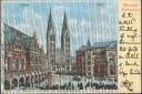 Ansichtskarte - Bremen - Marktplatz