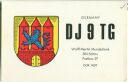 QSL - QTH - Funkkarte - DJ9TG - Soltau