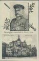 Ansichtskarte - Hannover - Generalfeldmarschall von Hindenburg und sein Heim