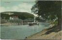 Carlshafen - Weserpartie mit Brücke ca. 1920