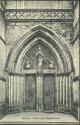 Postkarte - Marburg - Portal der St. Elisabethkirche