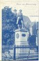Postkarte - Braunschweig - Lessing Denkmal