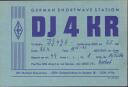 QSL - Funkkarte - DJ4KR