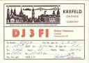 QSL - Funkkarte - DJ3FI - Krefeld - 1959