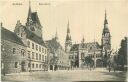 Postkarte - Aachen - Katschhof