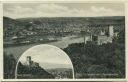 Postkarte - Burg Stolzenfels mit Oberlahnstein