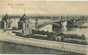 Postkarte - Mainz - Neue Brücke