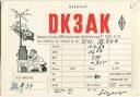QSL - QTH - Funkkarte - DK3AK - Neuenrade