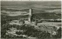 Grosser Feldberg im Taunus - Turm - Luftaufnahme - Foto-AK