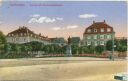 Postkarte - Saarbrücken - Schloss und Bismarckdenkmal