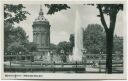 Postkarte - Mannheim - Wasserturm ca. 1930