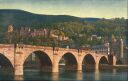 Heidelberg - Karl-Theodor-Brücke und Schloss