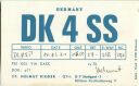 QSL - Funkkarte - DK4SS