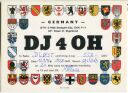 QSL - QTH - Funkkarte - DJ4OH - Stuttgart