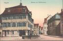 Nagold - Rathaus mit Marktstrasse - Postkarte