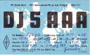 QSL - Funkkarte - DJ5AAA - 73614 Schorndorf-Haubersbronn - 1959