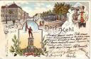 Ansichtskarte - Kehl - Dorf