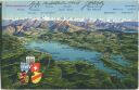 Postkarte - Bodensee - Panorama