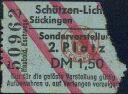 Sch&uuml;tzen-Lichtspieltheater S&auml;ckingen - Kinokarte