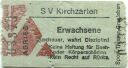 SV Kirchzarten - Erwachsene - Eintrittskarte