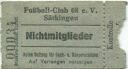 Fussball-Club 08 e.V. Säckingen - Eintrittskarte 