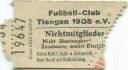 Fussball-Club Tiengen 1908 e.V. - Eintrittskarte