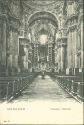 München - Theatiner Hofkirche - Innenansicht ca. 1900