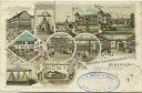 Postkarte - Biberach an der Riss - Gruss von der Bezirks Gewerbeausstellung