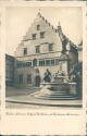 Postkarte - Lindau - Altes Rathaus mit Lindavia-Brunnen