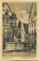 Postkarte - Rothenburg - St. Georgs-Brunnen